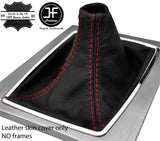 RED STITCH LEATHER GEAR GAITER FOR MERCEDES E CLASS W207 A207 C207 2009-2016