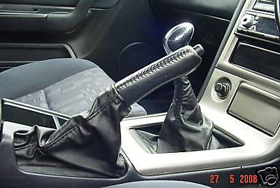 FITS NISSAN SKYLINE R33 LEATHER GEAR HANDBRAKE GAITER GTS CUSTOM NEW MADE IN UK