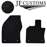BLUE DIAMOND STITCH VINYL 4X TAILORED FLOOR CARPET FOR LEXUS UX 18-21 JF1
