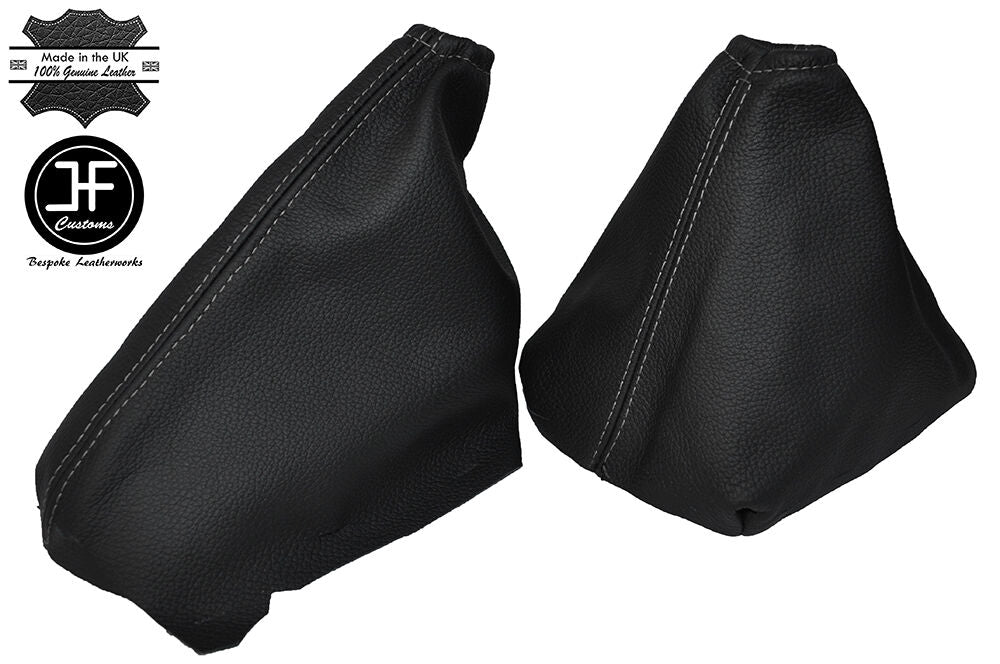 GREY STITCH GEAR HANDBRAKE GAITER LEATHER FITS PEUGEOT 508 2010-2015 MANUAL