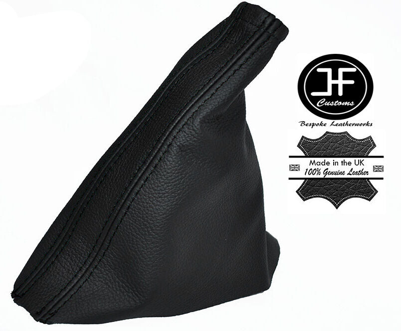 BLACK STITCH FITS VAUXHALL OPEL MERIVA A 2002-2010 HANDBRAKE GAITER LEATHER