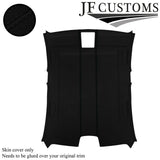 BLACK STITCH LEATHER & SUEDE COVER FOR BMW F30 11-19 SALOON TOP RECOVERY KIT