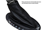 BLACK STITCH LEATHER AUTO AUTOMATIC GEAR GAITER FITS CHRYSLER PT CRUISER 00-10
