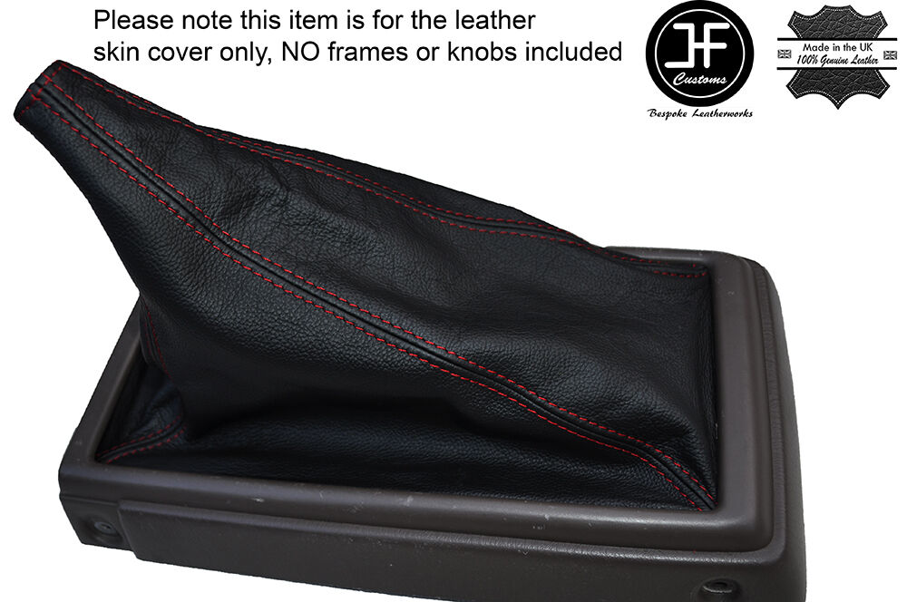 RED STITCHING LEATHER GEAR GAITER SHIFT BOOT FITS TOYOTA TACOMA 1998-2004