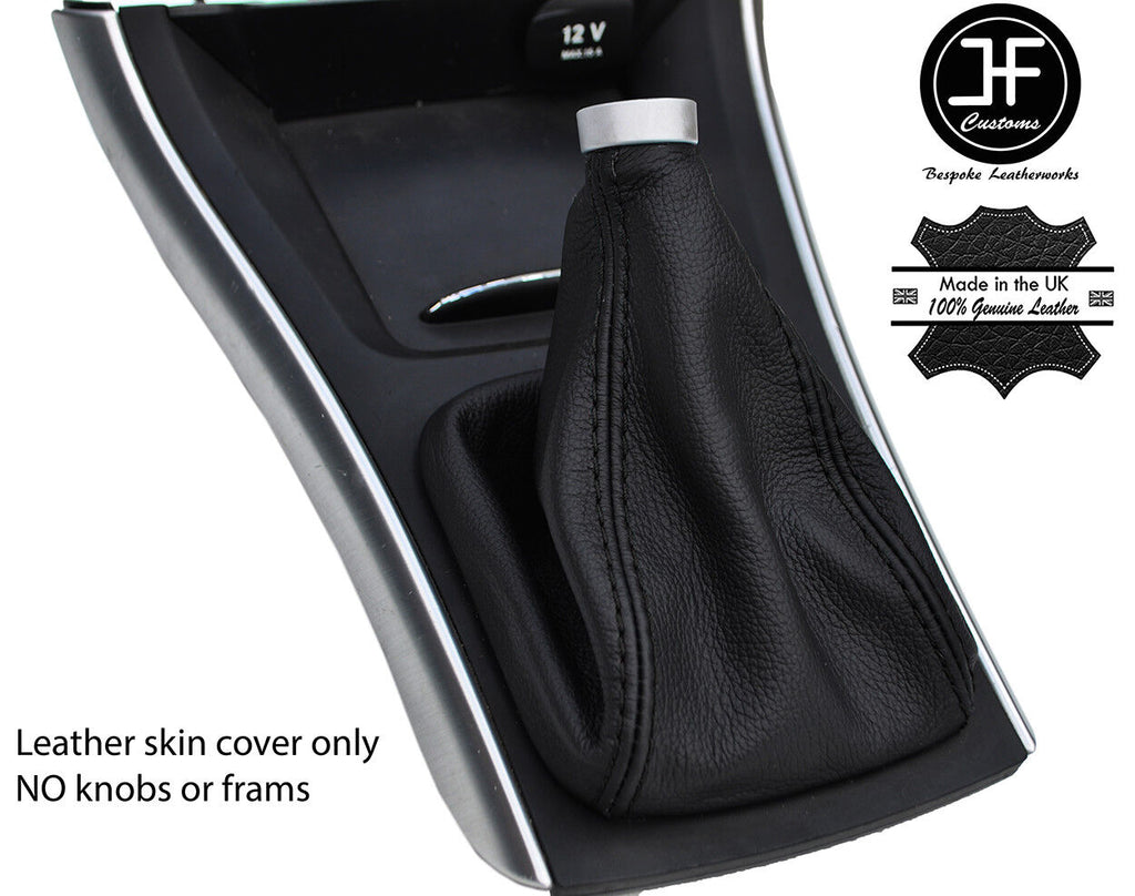 BLACK STITCH REAL LEATHER MANUAL GEAR GAITER FITS MERCEDES B CLASS W245 05-11