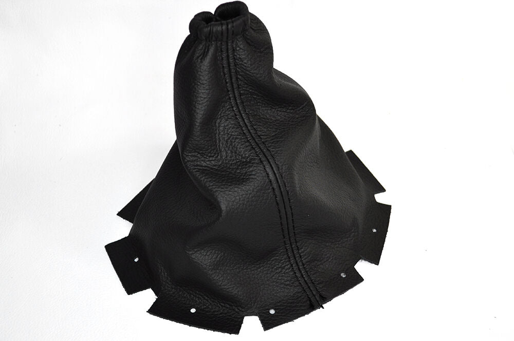 BLACK STITCH FITS NISSAN JUKE 2010-2013 LEATHER GEAR GAITER COVER CUSTOM NEW