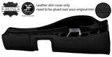 BLACK STITCH OVAL DASHBOARD LEATHER COVER FOR PORSCHE 944 968 86-95 STYLE 2