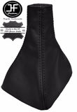BLACK & BLACK REAL LEATHER MANUAL GEAR GAITER FITS VAUXHALL OPEL VECTRA C 02-08