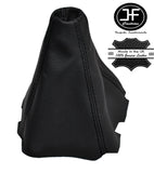 BLACK STITCH FITS AUDI A4 B5 1995-1997 GEAR GAITER COVER LEATHER SHIFT BOOT