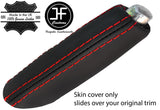RED  STITCH REAL NAPPA LEATHER HANDBRAKE HANDLE COVER FITS AUDI A4 B7 04-08