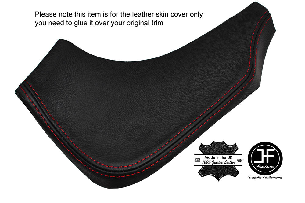 RED STICH 1X PASSENGER LOWER DASH TRIM LEATHER COVER FITS MAZDA RX7 FD3 92-02