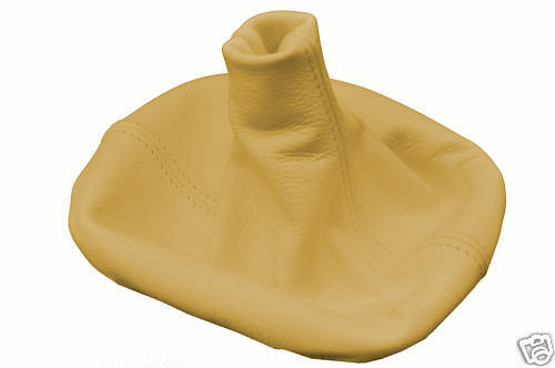 FITS VW VOLKSWAGEN PASSAT B5.5 00-05 BEIGE LEATHER GAITER CUSTOM NEW MADE IN UK