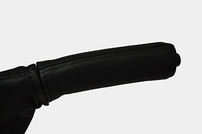 black stitch FITS TOYOTA SUPRA MK3 86-93 HANDBRAKE HANDLE COVER ONLY CUSTOM NEW