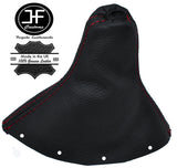 RED STITCH MANUAL REAL LEATHER GEAR GAITER FITS AUDI TT MK1 COUPE 1998-2006