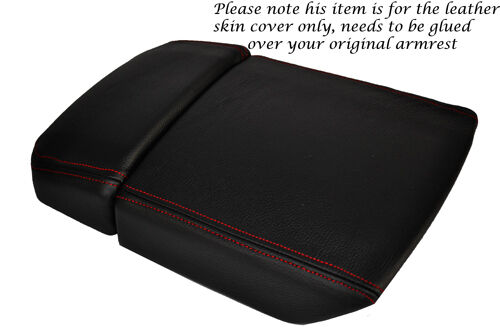 RED STITCH LEATHER ARMREST SKIN COVER FITS TOYOTA 4 RUNNER 2003-2009 CUSTOM NEW