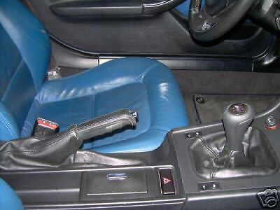 FITS  BMW E30 E36 E34 E46 Z3 LEATHER GEAR & HANDBRAKE GAITER CUSTOM NEW
