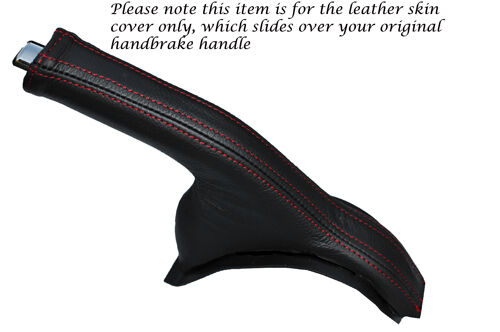 RED STITCH FITS SUZUKI GRAND VITARA 2005-2013 LEATHER HANDBRAKE GAITER ONLY