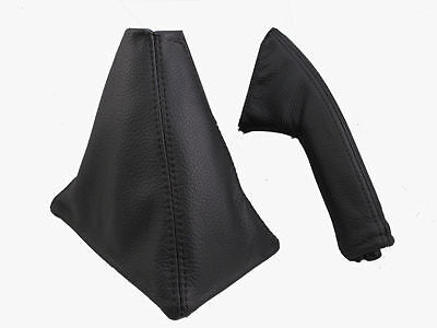 FITS TOYOTA MR2 MK1 AW11 LEATHER GEAR&HANDBRAKE BLACK ST CUSTOM NEW MADE IN UK