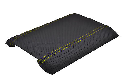 FITS HONDA S2000 2004+ ARMREST LID COVER ONLY yellow stitch CUSTOM NEW