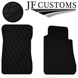 BROWN DIAMOND VINYL 4XTAILORED FLOOR CARPETS FOR MERCEDES C CLASS W202 93-00 JF1