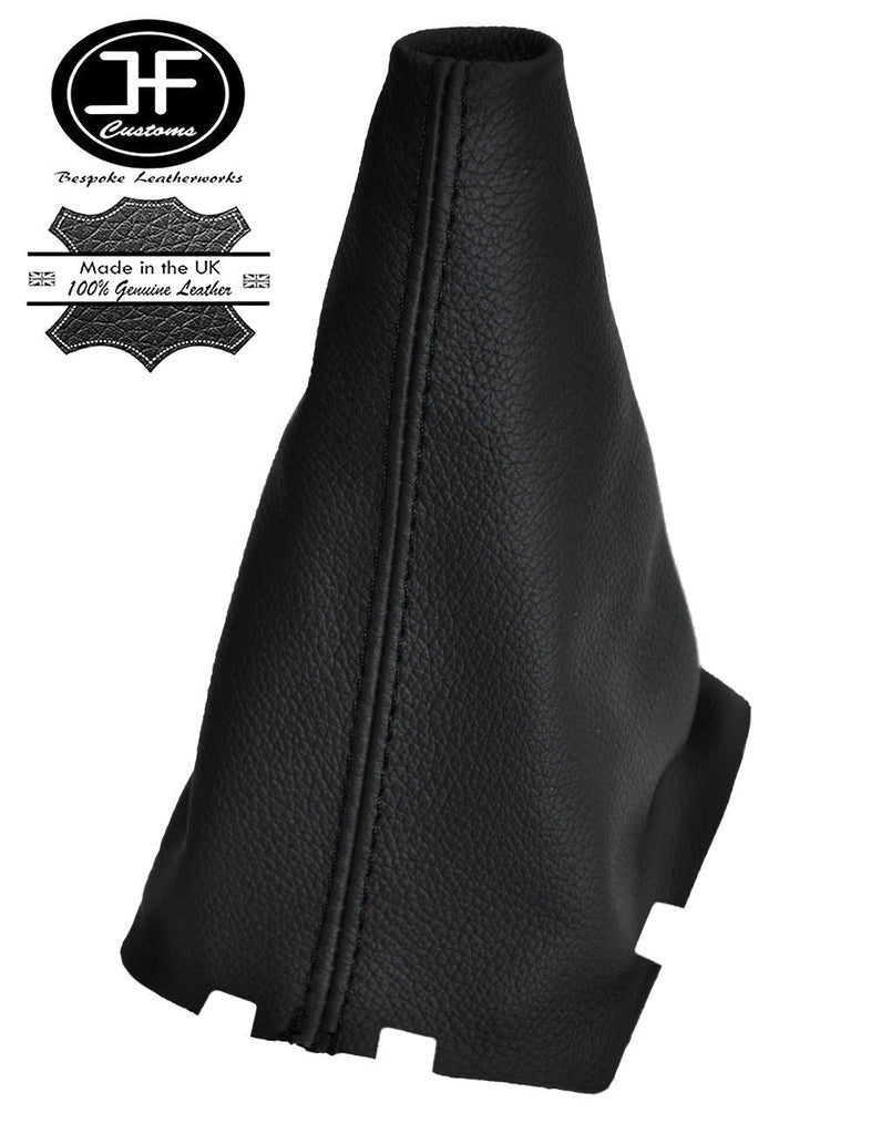 BLACK STITCH LEATHER GEAR GAITER FOR TOYOTA COROLLA E12 LEVIN ZZE122R 2001-2007