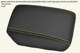 yellow stitch FITS VAUXHALL OPEL ASTRA J MK6 2009+ LEATHER ARMREST COVER