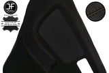 BROWN STITCH 4X DOOR CARD KIT LEATHER COVERS FOR FORD SIERRA RS COSWORTH JF1