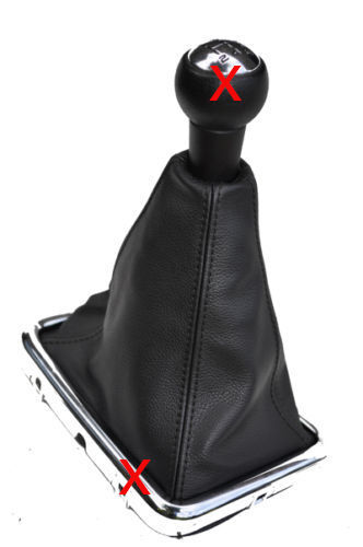 FITS PEUGEOT 407 HDI/S/SE GEAR  GENUINE  LEATHER black st CUSTOM NEW MADE IN UK