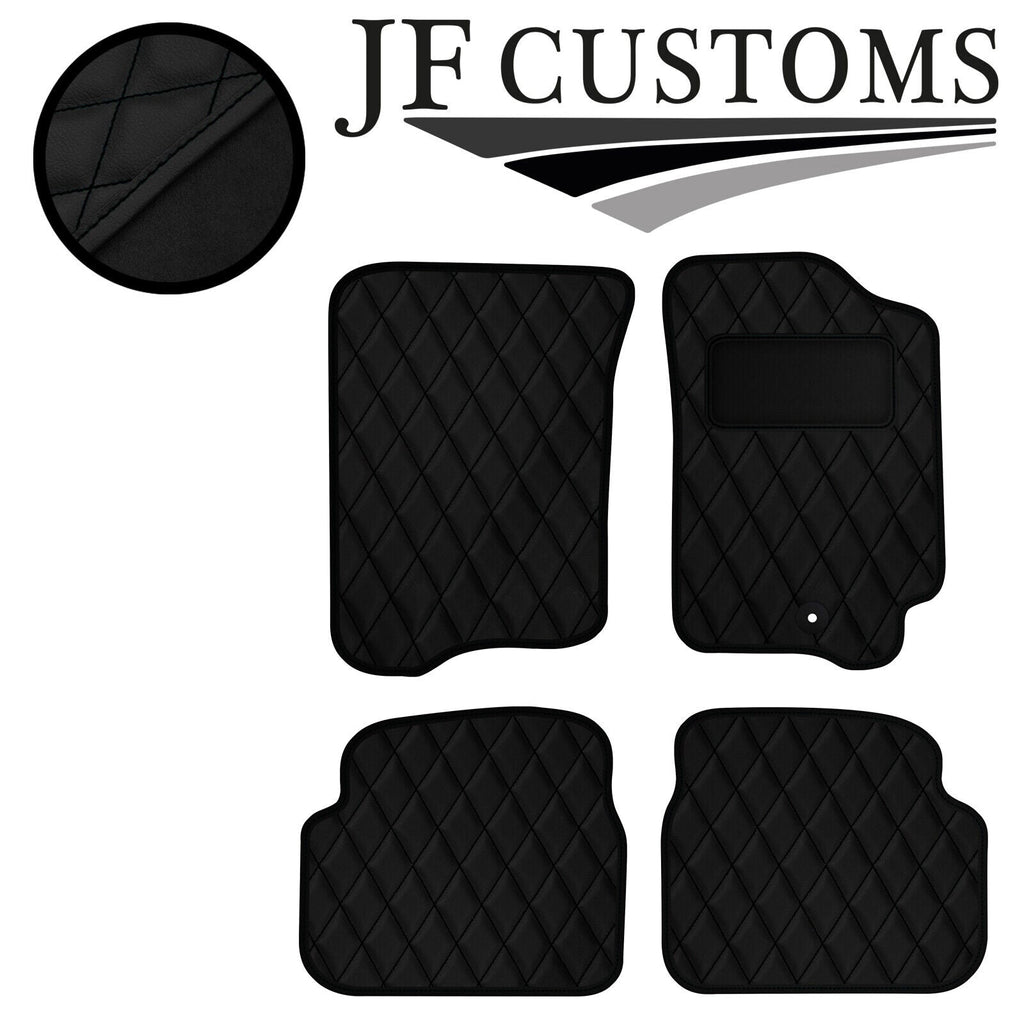 BLACK DIAMOND VINYL 4X TAILORED FLOOR CARPET FOR SUBARU IMPREZA 93-00 JF1