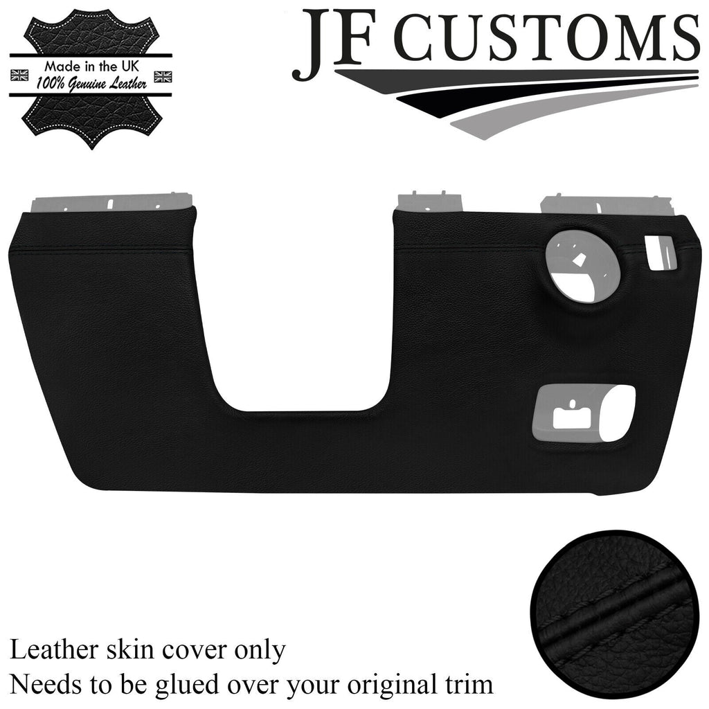 BLACK STITCH LEATHER UNDER STEERING TRIM COVER FOR PORSCHE CAYENNE 955 MK1 03-10