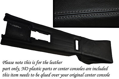 grey stitching FITS LOTUS ELITE & ECLAT 74-86 CENTRE CONSOLE TUNNEL LTHR COVER