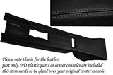 grey stitching FITS LOTUS ELITE & ECLAT 74-86 CENTRE CONSOLE TUNNEL LTHR COVER