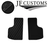 WHITE DIAMOND VINYL 4XTAILORED FLOOR CARPET FOR VW GOLF MK1 CONVERTIBLE JF1