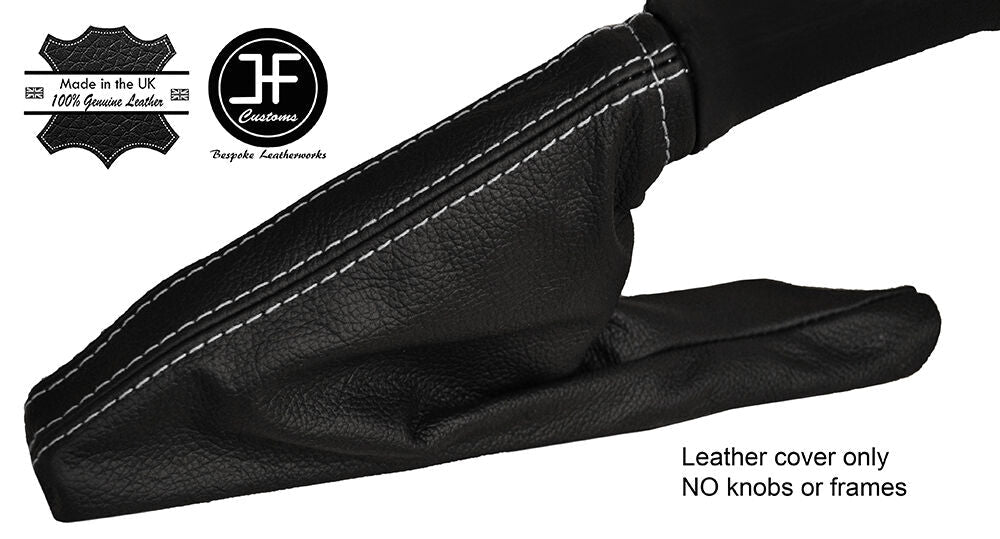 GREY STITCHING LEATHER HANDBRAKE GAITER FITS SUBARU LEGACY OUTBACK 07-09