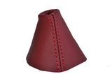 FITS BMW E46 SMG GEAR GAITER TANINRED LEATHER SHIFT BOOT STICK COVER CUSTOM NEW