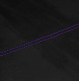 PURPLE STITCH SUEDE MANUAL GEAR GAITER + PLASTIC FRAME FITS AUDI A3 8P 2004-2012