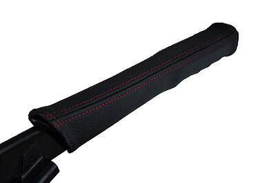 red stitch FITS BMW 5 SERIES E28 81-88 HANDBRAKE HANDLE LEATHER COVER ONLY