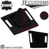RED STITCH GEAR+SURROUND COVER+FRAME FOR BMW E46 99-05 CONVERTIBLE JF2