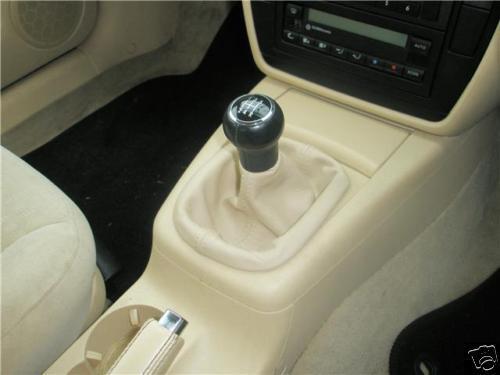 FITS VW PASSAT B5 BEIGE TAN GEAR GAITER SHIFT BOOT 2001-2005 CUSTOM NEW