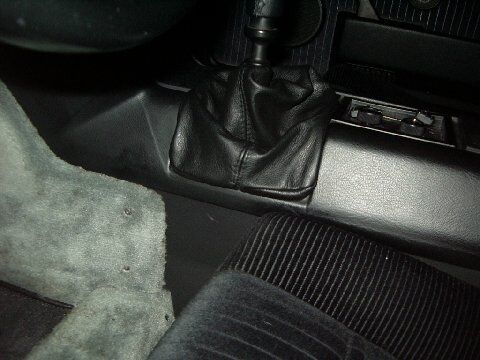 FITS RENAULT ALPINE GTA V6 GEAR GAITER BLACK QUALITY NEW CUSTOM NEW