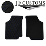 BLUE DIAMOND STITCH VINYL 4X TAILORED FLOOR CARPETS FOR GOLF MK3 92-97 JF1