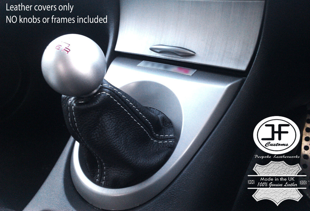 GREY STITCHING FOR HONDA CIVIC FK2 S TYPE S MK8 2006-2012 GEAR LEATHER GAITER