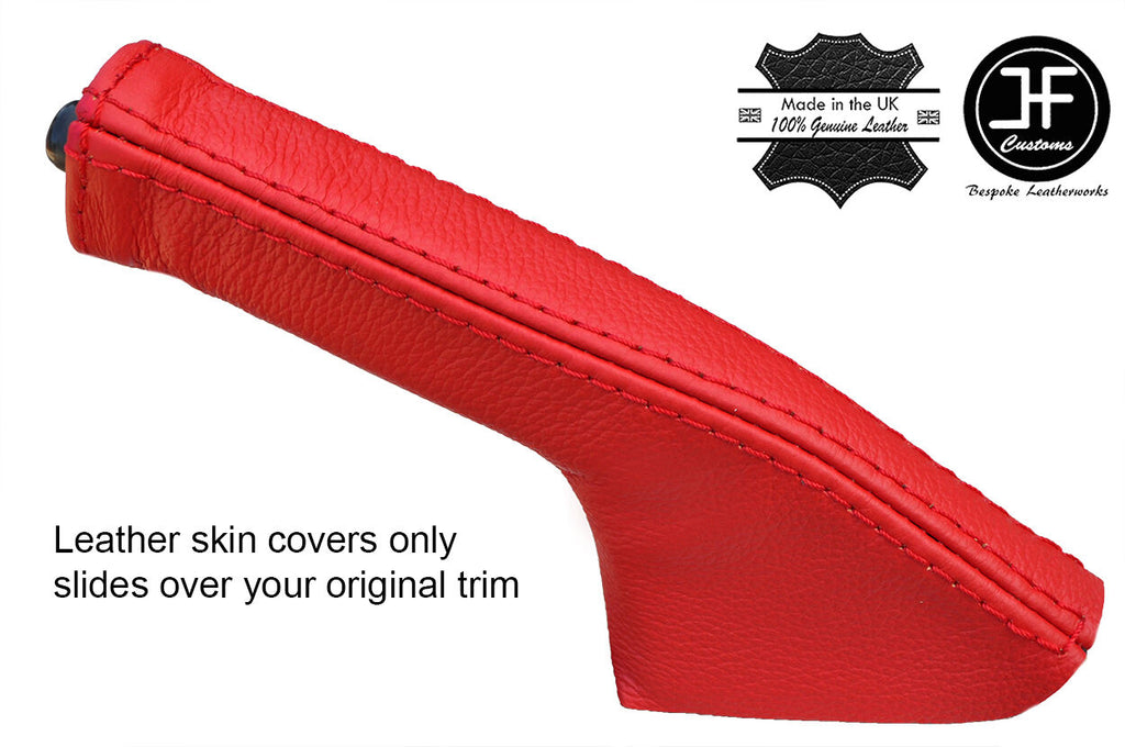 RED TOP GRAIN REAL LEATHER HANDBRAKE GAITER FOR TOYOTA MR2 MK1 AW11 1984-1989