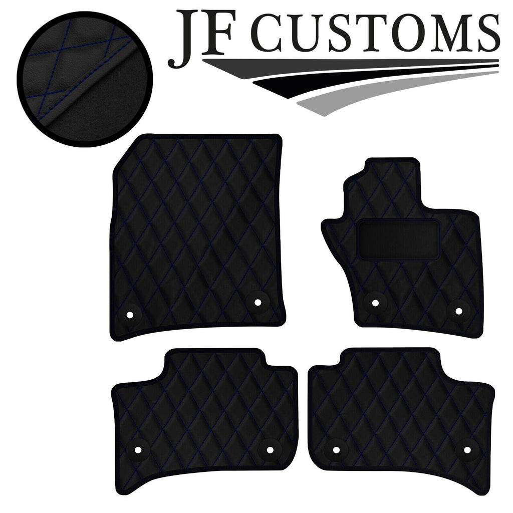 D BLUE DIAMOND VINYL 4X TAILORED FLOOR CARPET FOR PORSCHE CAYENNE 10-18 JF1