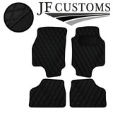 BLACK DIAMOND VINYL 4XTAILORED FLOOR CARPET FOR VAUXHALL ASTRA G 98-04 JF1
