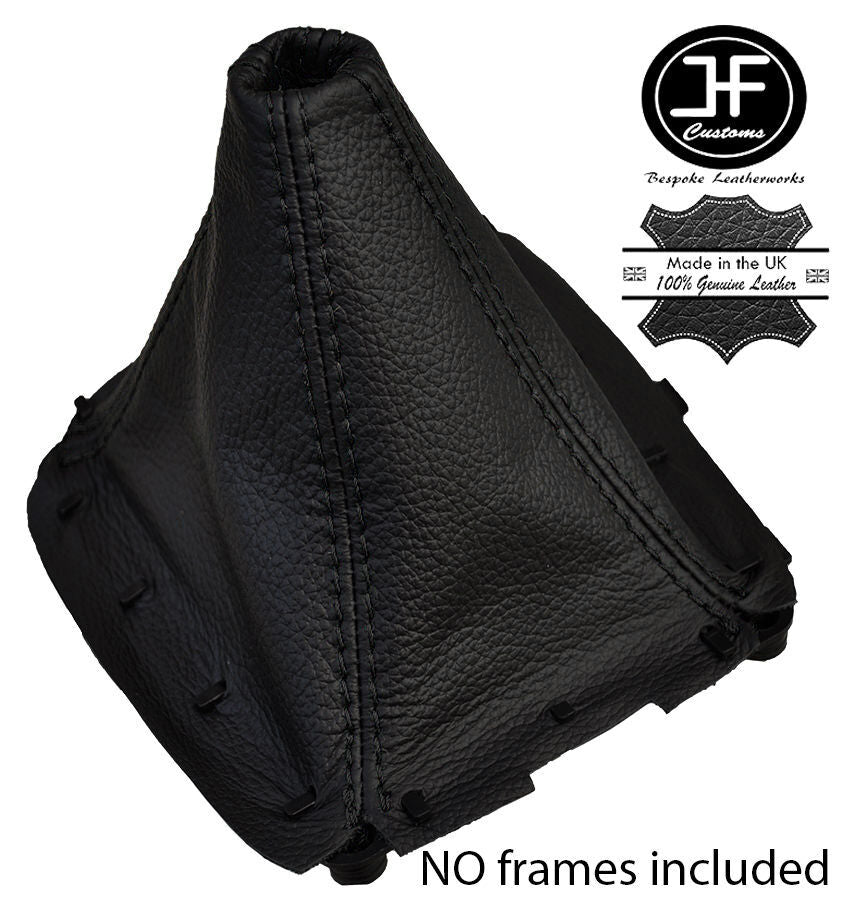 BLACK STITCHING LEATHER GEAR GAITER FITS MAZDA MX5 MIATA EUNOS MK1 1989-1997