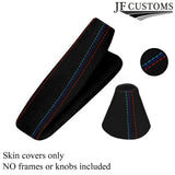 TRI STITCH SUEDE GEAR HANDBRAKE GAITER  FITS BMW 3 SERIES E46 SMG 99-05