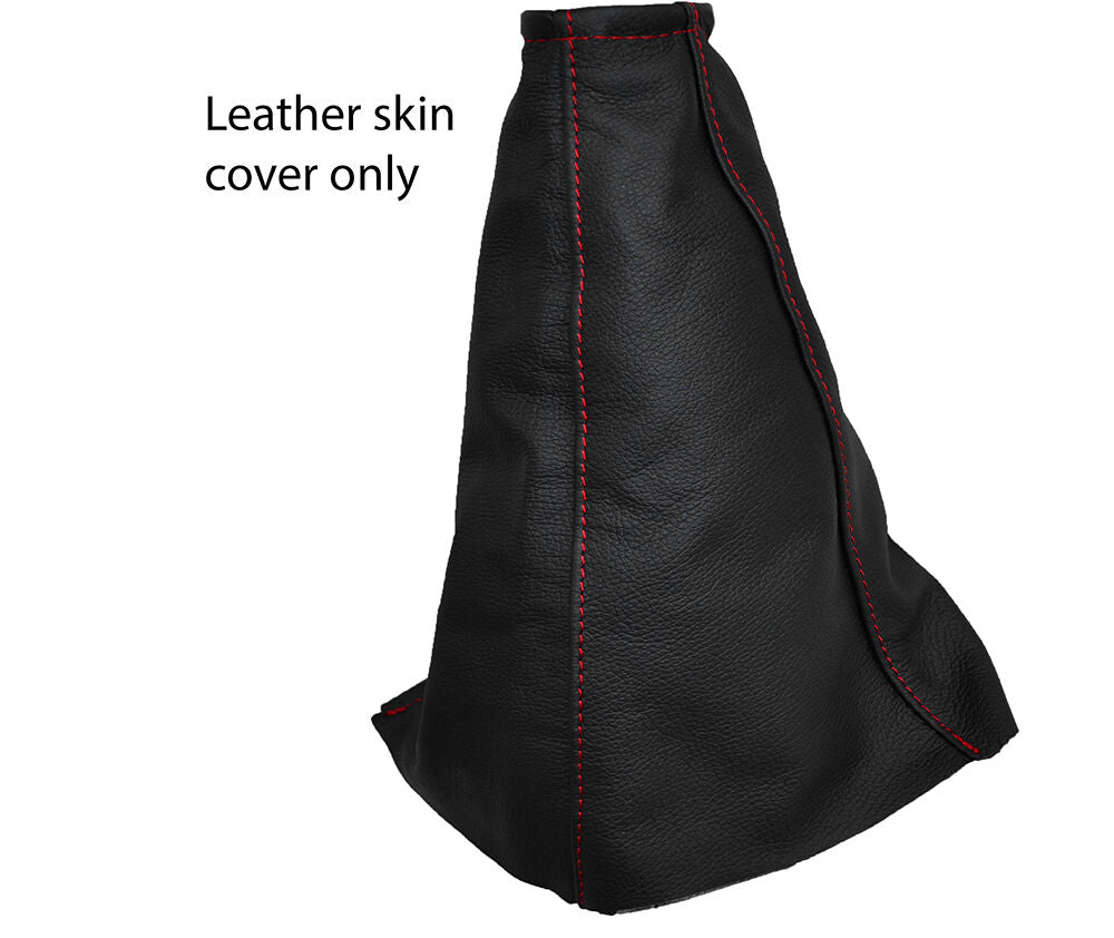 RED STICH GEAR GAITER FITS FORD TRANSIT MK5 94-00 CAMPERVAN VINYL REPLACEMENT