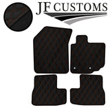 TAN DIAMOND STITCH VINYL 4X TAILORED FLOOR CARPETS FOR SUZUKI SPLASH 08-14