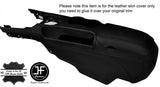 BLACK STITCH CENTRE CONSOLE ARMREST LTHR COVERS FITS FORD MUSTANG 15-17 STYLE 2
